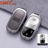 Fit For Baic Jishi Polestone 01 Polestones Zinc Alloy Genuine Leather Auto Key Fob Remote Smart Case Cover Housing Key Ring Ring Mount Auto