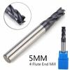 Efficient Solid Carbide End Mill with AlTiN Coating for Speedy