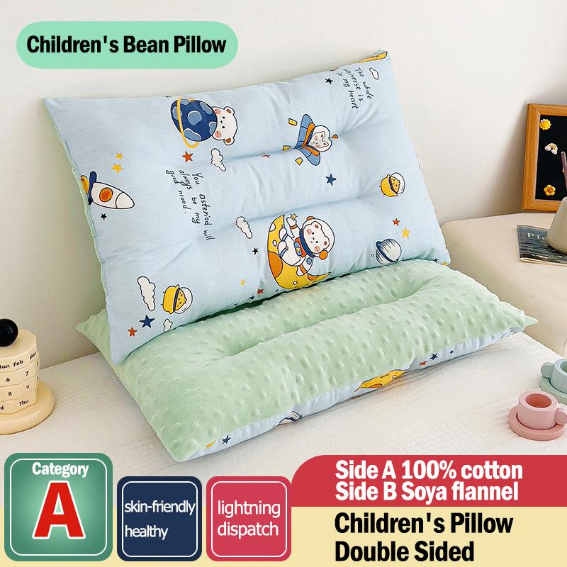 Soft Gauze Baby Pillow Comfortable Doudou velvet pillow For Newborns Baby Sleep Headrest Breathable Infant Kids Pillow