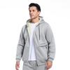 Men's Lamb Wool Hoodie Cardigan - Cross-Season, Thick, Casual, European Fit