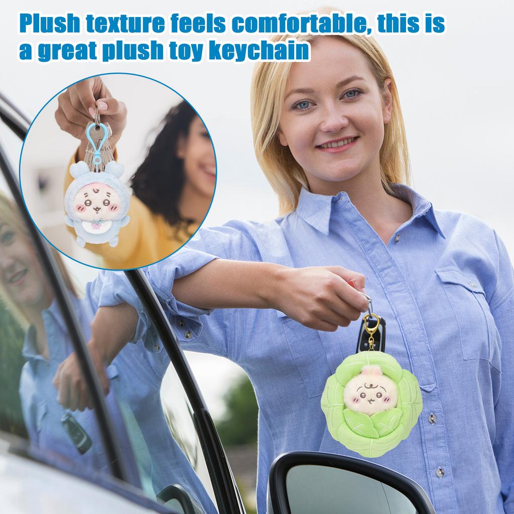 Desen animat Păpușă Drăguță Jucărie de Pluș Breloc Pandantiv Mic