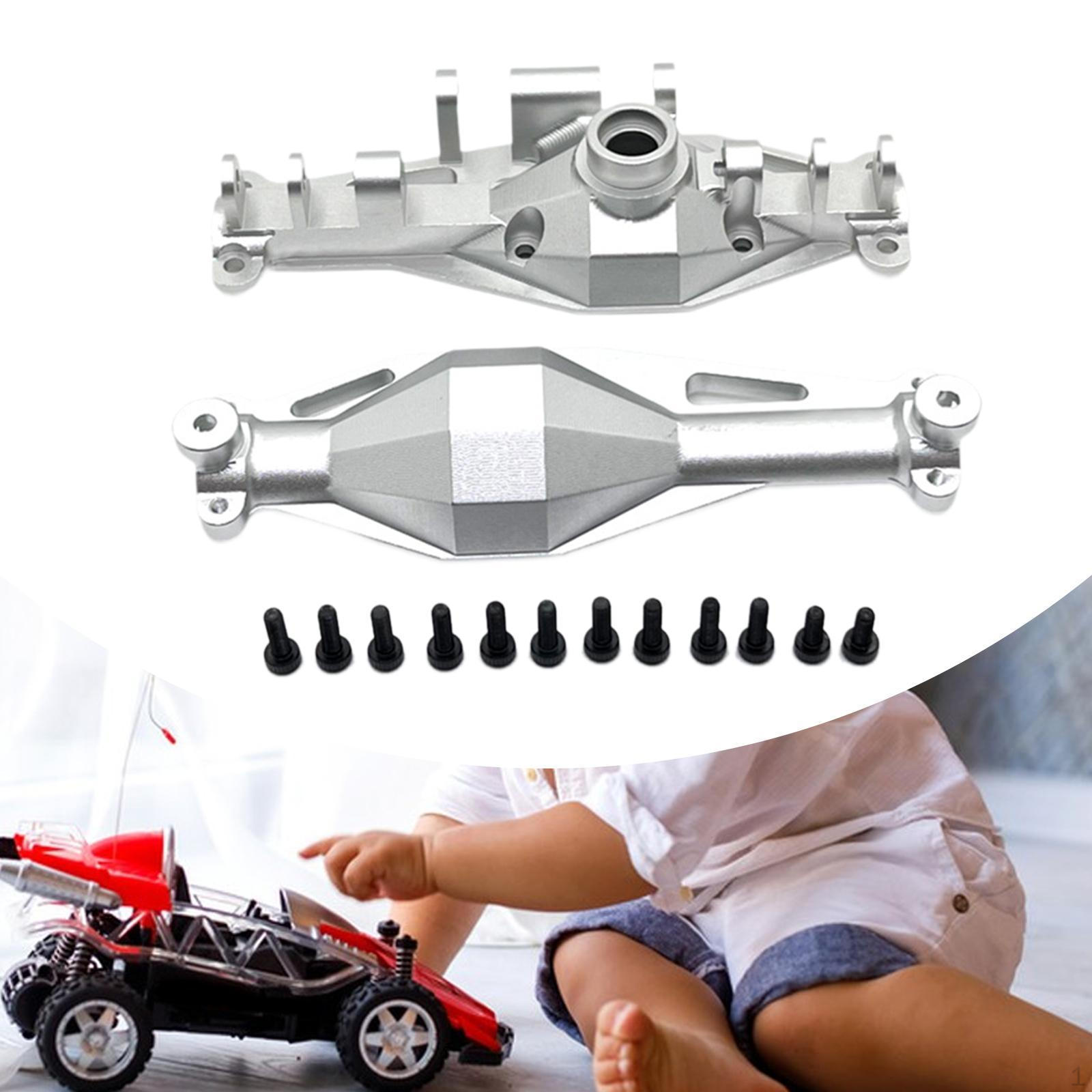 

1/12 Aluminum Alloy Axle Housing RC Spare Parts, Easy to Install Accessories, Shell for H12Y argent rear