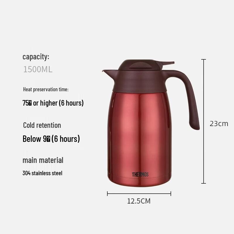THERMOS 1500ML Stainless Steel Vacuum Kettle