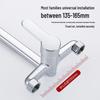 Larsd 180° Rotatable Wall-Mounted Kitchen Faucet