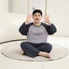Spring Plus Size Kids' Raglan Long Sleeve Pajama Set - Teen Loose Fit