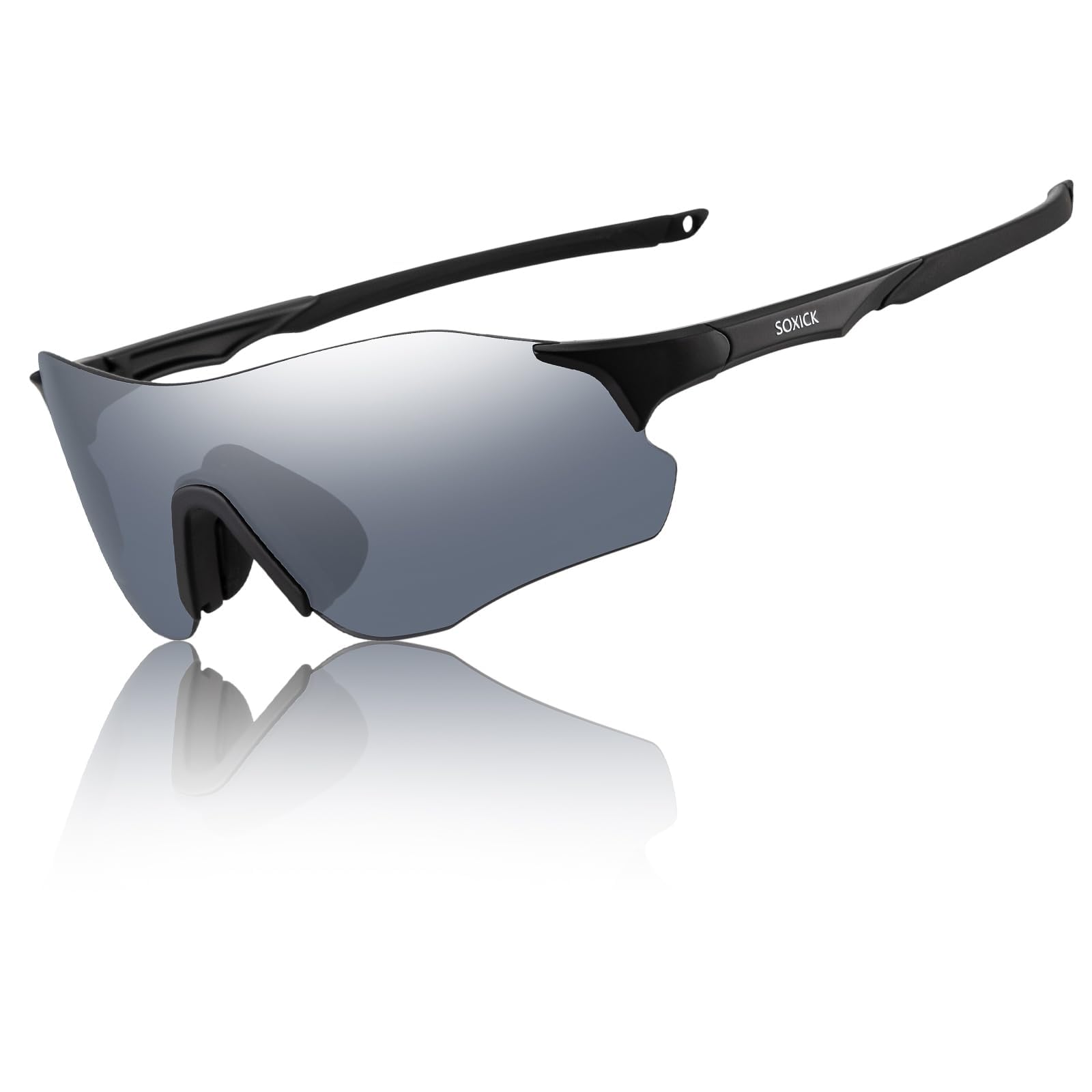 

Спортивные солнцезащитные очки SOXICK TR90 с поляризованными линзами UV400 и ударопрочностью, идеально подходящие для мужских линз, защита, ультралегкие, устойчивые к ударам, для велоспорта, пеших прогулок,