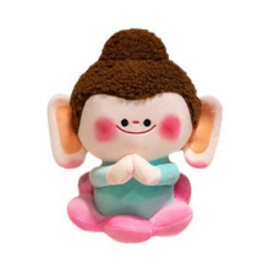 Yungang Grottoes Lotus Buddha Plush Toy - Gift for Friends' Day