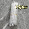 10pcs Transparent Plastic Soil Air Circulation Tubes Lightweight Durable Plant Root Ventilation Tubes For Prevent Root Rot