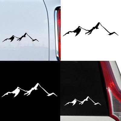 Gebirgsform-Auto-Styling-Fahrzeugkörper-Fenster-Autoaufkleber-Aufkleber-Dekoration