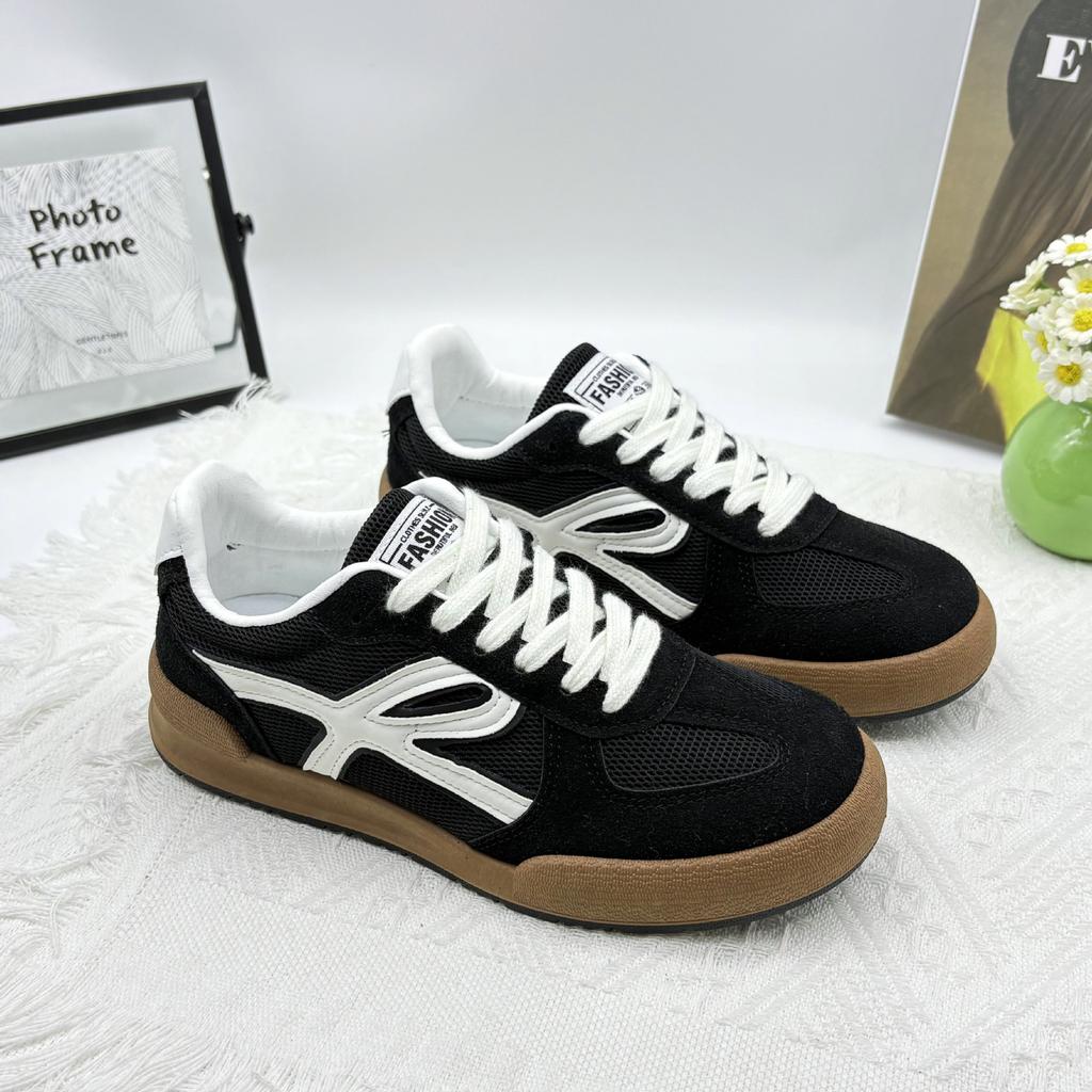 Lightweight German Training Shoes Women's Soft Soles 2025 Spring New Shoes Versatile Chic Niche Forrest Gump Casual Sports Shoes