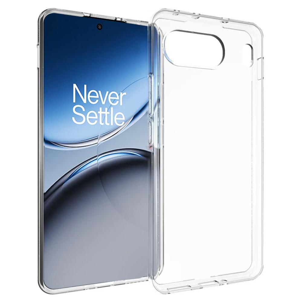 

For OnePlus Nord 4 Case Anti-Fingerprint Crystal Clear TPU Phone Cover A
