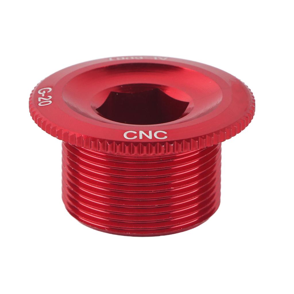 Aluminum Alloy Bike Cranket Crank Fixing Screw (Red)