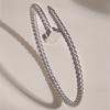 New Couple Love Four-leaf Clover Round Bead Open Fashion Bracelet Bracelet