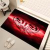 1pc Football Club Logo Print Area Rug - Soft, Washable Non-Slip Indoor Mat, Living Room, Home Office Decorative Rug,Office Decorative