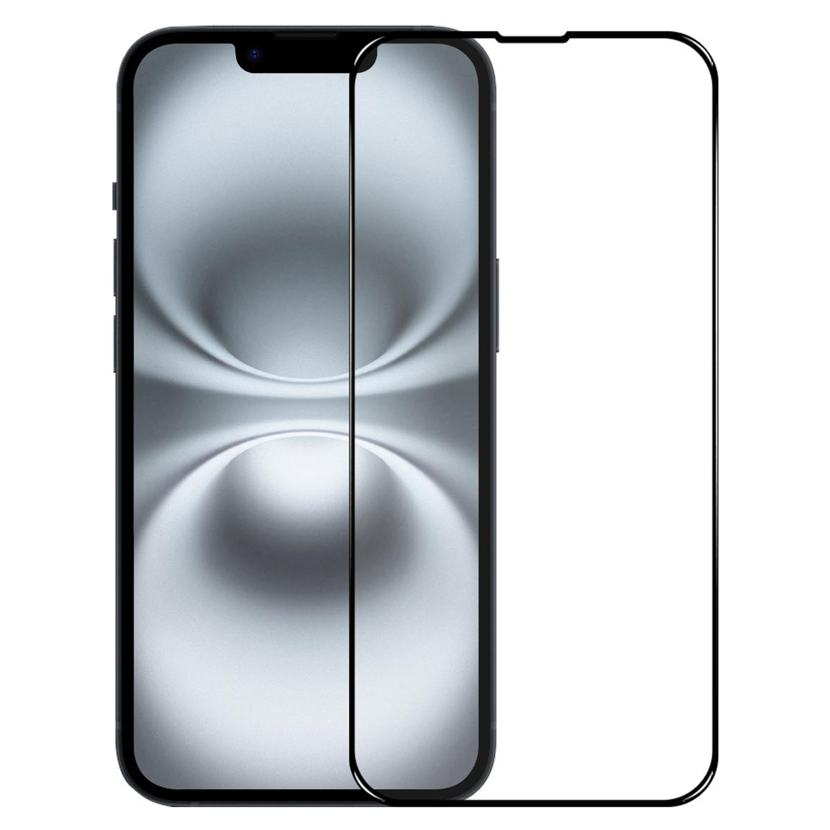 

NORTHJO A+ For iPhone 16e Screen Protector High Aluminum-Silicon Film 0.3mm 2.5D Black