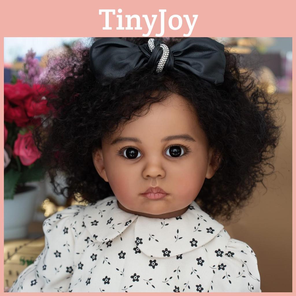 Cherry Print Doll Costume Silicone Reborn Baby Girl For Collectors And Play