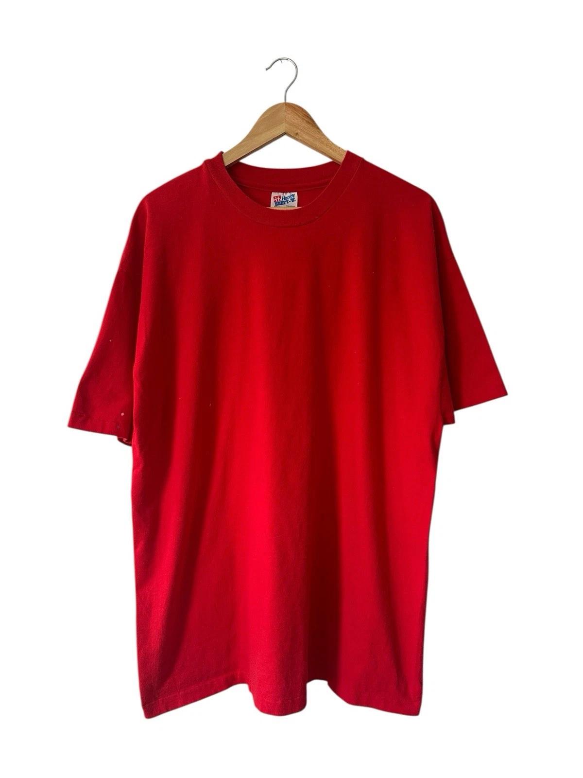 

Vintage Hanes Beefy T Shirt Blank Men’s XL Blank Distressed Single Stitch USA 3XL