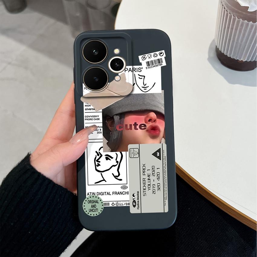 For Realme 15 C73 C33 C35 Note 70 70T 15T 15X C21Y C25Y Shockproof Silicone Phone Case Handsome Boy Girl Patterns Fashion Shell For Realme Back Covers