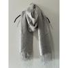 Used LANVIN COLLECTION 100% Cashmere Muffler Large Stole
