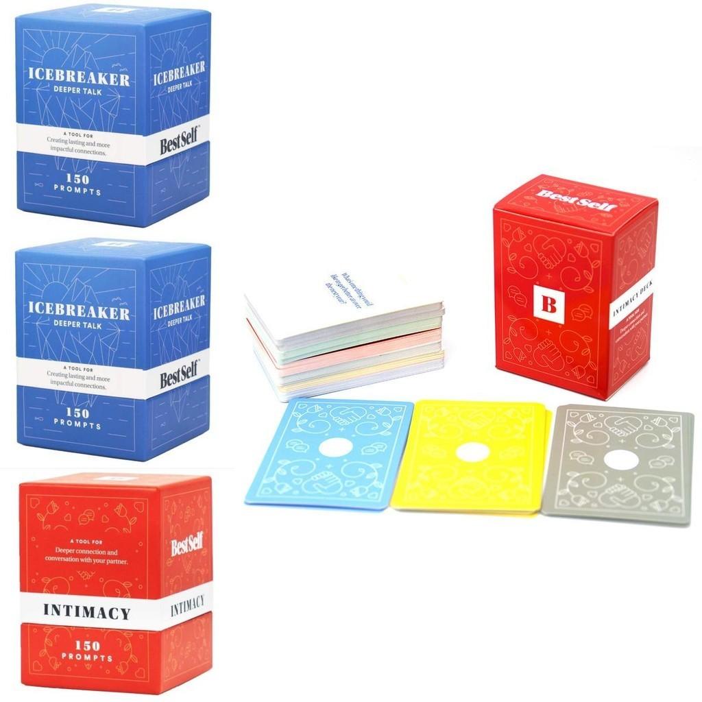 Bestself Intimacy Deck 150 Cards For Couples Board Game English Strategy