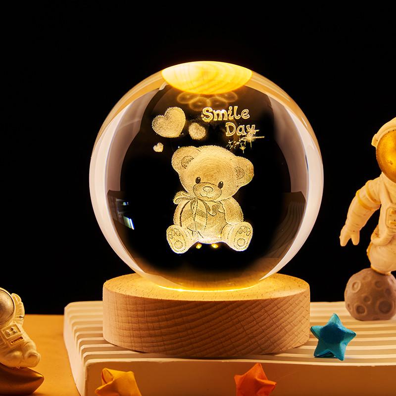 Graduation Crystal Ball Night Light - Creative DIY Souvenir Gift for Classmates