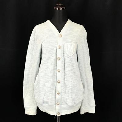 Hergestellt in Japan Milkboy Baumwollstrick Cardigan Einheitsgröße Hellblau(GEBRAUCHT)
