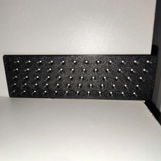 3D Printed Distance Mark Precise Positioning Heavy Duty 2-In-1 Multifunction Woodworking Projects Hole Punch Guide Marking Drilling Tool