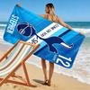 Spurs logo Print Beach Towel, Large Soft Quick Dry Towel for Beach Camping Swimming