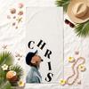 Chris Brown Soft Beach Towel Stylish Beach Pool Towel for Summer Seaside Vacation Travel