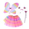 NaFairy Porch Goose Outfit with Wing for 23 Inch Spring   Porch Goose Clothes Skirt Costume for Yard Lawn Garden Patio Decor