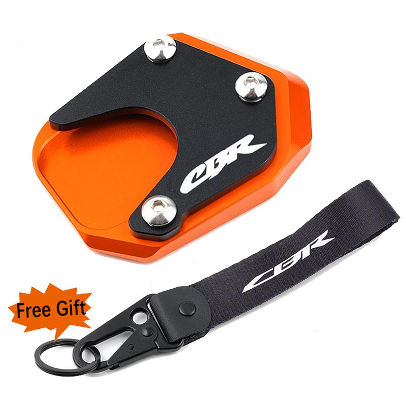 Kickstand Enlarge Motorcycle Side Stand Extension For HONDA CBR650R CBR 650 R 650F 500R CBR650F CBR500R 2013-