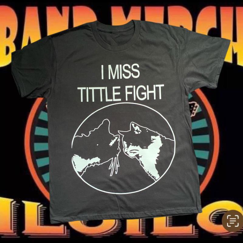 Title Fight band I miss Title Fight black T-shirt Unisex All sizes JM805 Unisex T-Shirt S