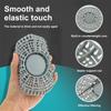 2Pcs Floor Drain Plug Stopper Silicone Shower Sewer Hair Drain Catcher Kitchen Sink Filter Bathtub Drain Strainer Cover