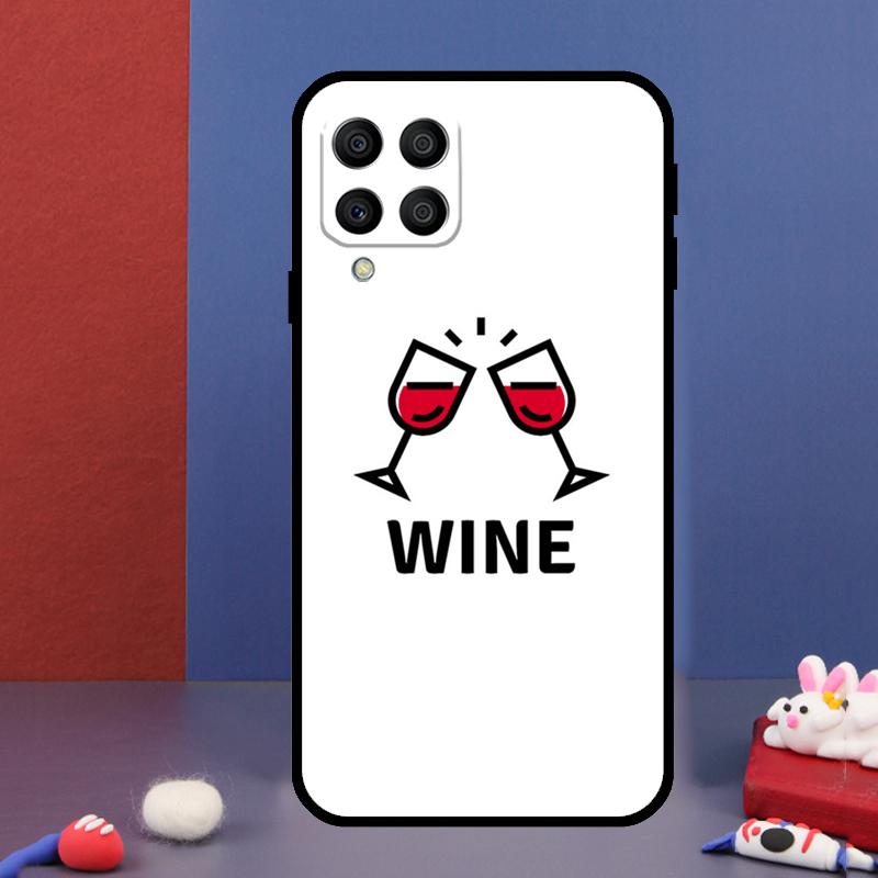 Drink Beer Red Wine For Samsung Galaxy M33 M13 M23 M53 M15 M55 M31 M51 M14 M34 M54 M20 M30s M32 M52 Phone Case