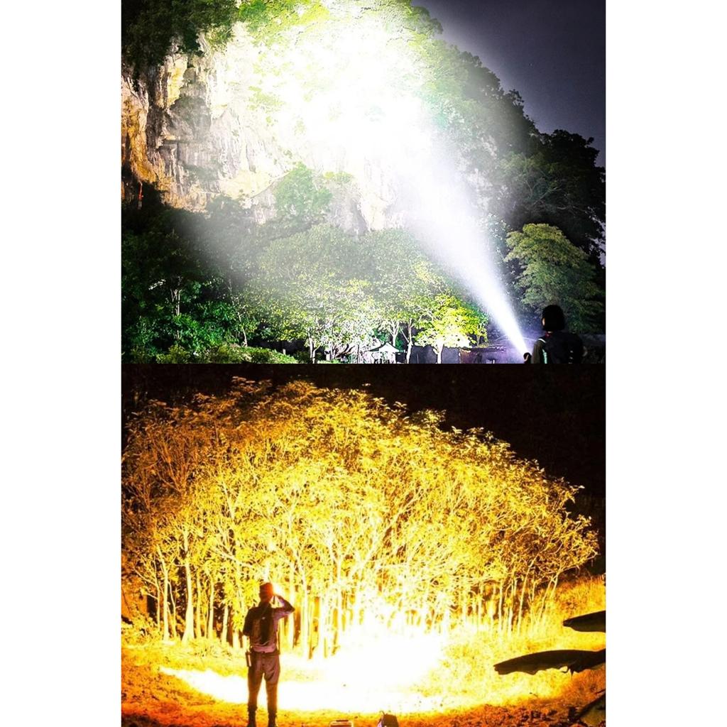2*XHP300 Sensor Headlamp LED Rechargeable USB Head Flashlight High Power Head Torch Lantern Camping Fishing