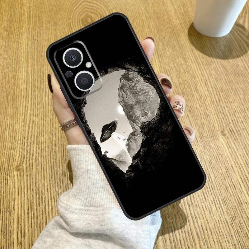 Aesthetic Alien Funda For OPPO Reno 13 F 14F 12F 11F 8T 7 8 Lite 10 11 12 14 OPPO Find X5 X6 X8 X9 Pro Case