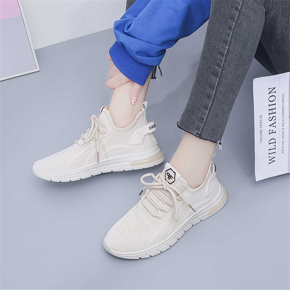 Fashion 37-38 35-39 Sneakers Spring Woven Training Shoes Woman Women's Boots Spring Sports Trendy Seasonal Tenisse Footwears