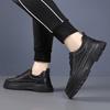 Fashion New Arrival All-match Oxfords Flats Handmade Leather Mens Sneakers Classic Men's Walking Shoes Lace-Up Male Skate Footwear
