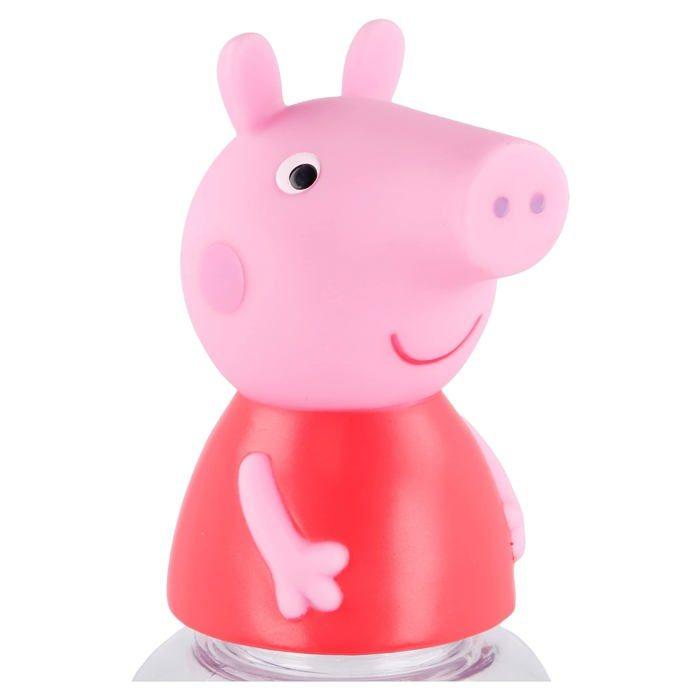 Tasse a bec - gobelet - verre d'apprentissage stor - 10115 - figurine 3d bouteille 560 ml pour enfants | peppa pig