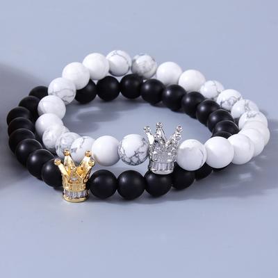 Fashion Trend Bracelet Personalized Beaded Unisex Bracelet Inlaid Zircon Versatile Bracelet Couple Hand Jewelry