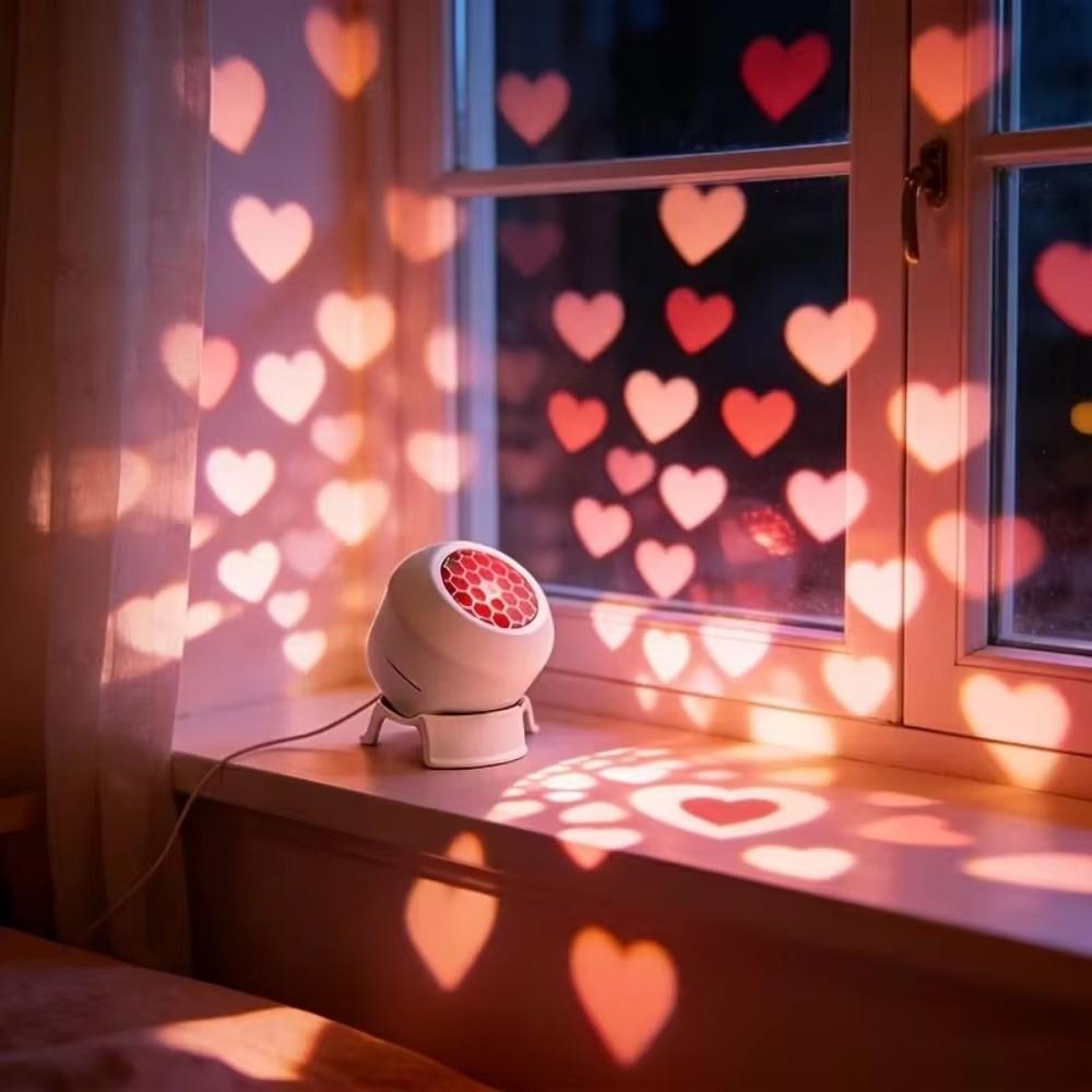 Soft Glow LED Projection Lamp Dynamic Projection Ambient Night Light Party Decoration
