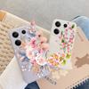 Fashion Flower Soft Clear Silicone Case For Xiaomi Redmi Note 13 14T 15 Samsung A55 A35 S24 FE iPhone Huawei Honor Camera Protective Shockproof Cover