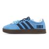Vl Court Slip Resistant Abrasion Resistant Low Top Skateboard Shoes Unisex Blue JI0496(Team47-ad)