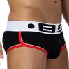 Men's Sexy Cotton Briefs Jockstrap Underwear Low Waist Soft Breathable Underpants Calzoncillos Hombre Lingerie