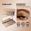 Paleta de Sombras de Ojos Nude con Acabado Mate de 6 Colores, Altamente Pigmentada, Larga Duración, Maquillaje Natural para el Día a Smokey Eye