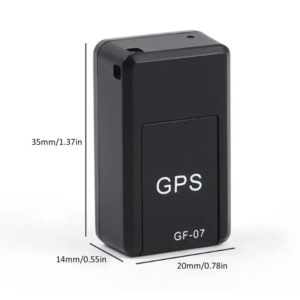 GF07 Magnetic Mini Car Tracker GPS Real Time Tracking Locator Device Magnetic GPS Tracker Real-time Vehicle Locator Pet Tracker
