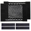 Car Trunk Storage Mesh Highly Large Easy Suitable for 2 Pieces Pockets, Pockets, Elastic, Capacity, Multifunctional, Installation, SUVs/MPVs/VANs,