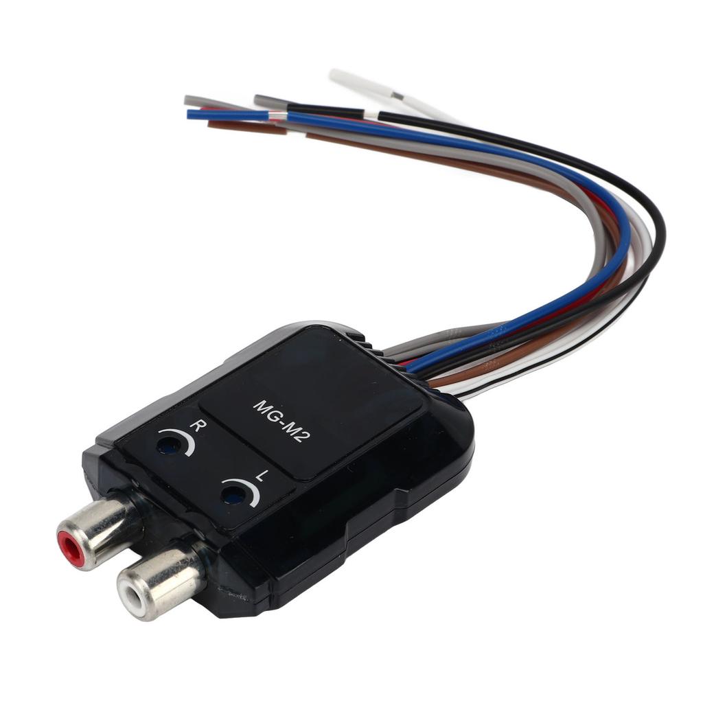 Car Audio Converter High To Low 2 Channel Line Output Stereo Convertor for All Massive Audio