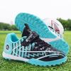 One piece 2025 children's primary school students flat football shoes girls broken nails youth sports shoes competition shoes