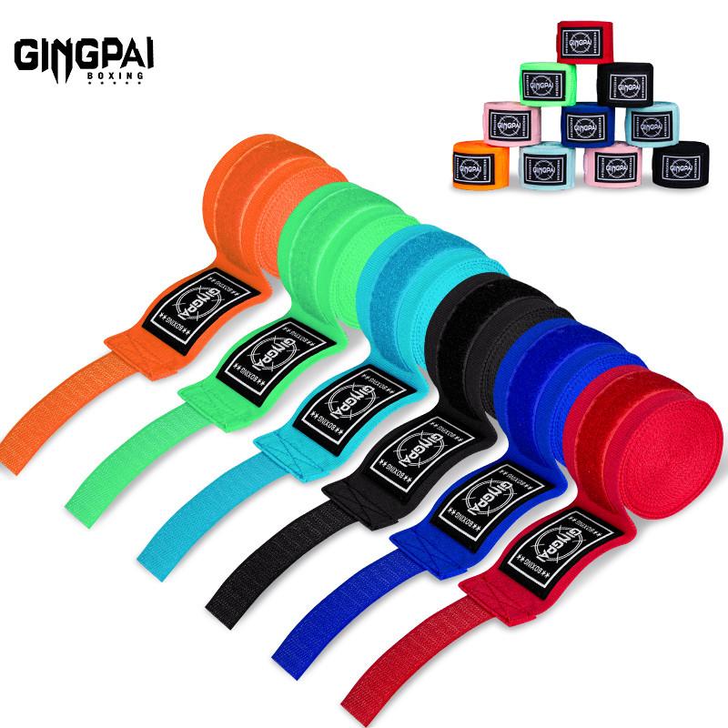2 Pcs 1.5M 3M 5M Boxing Hand Wraps Elastic Breathable Muay Thai Bandage For Kickboxing MMA Training